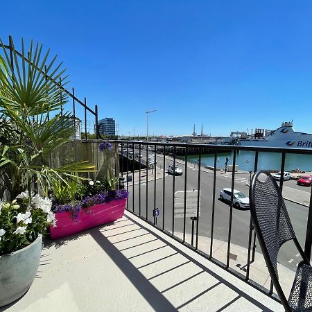 "L'Ancre" Studio Perret Pleine Vue Mer Le Havre Exterior foto